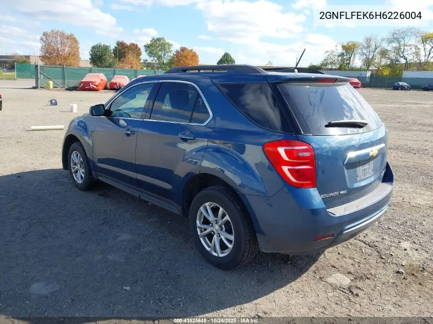 2GNFLFEK6H6226004 2017 Chevrolet Equinox Lt
