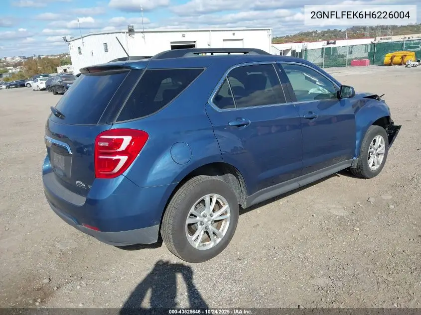 2GNFLFEK6H6226004 2017 Chevrolet Equinox Lt