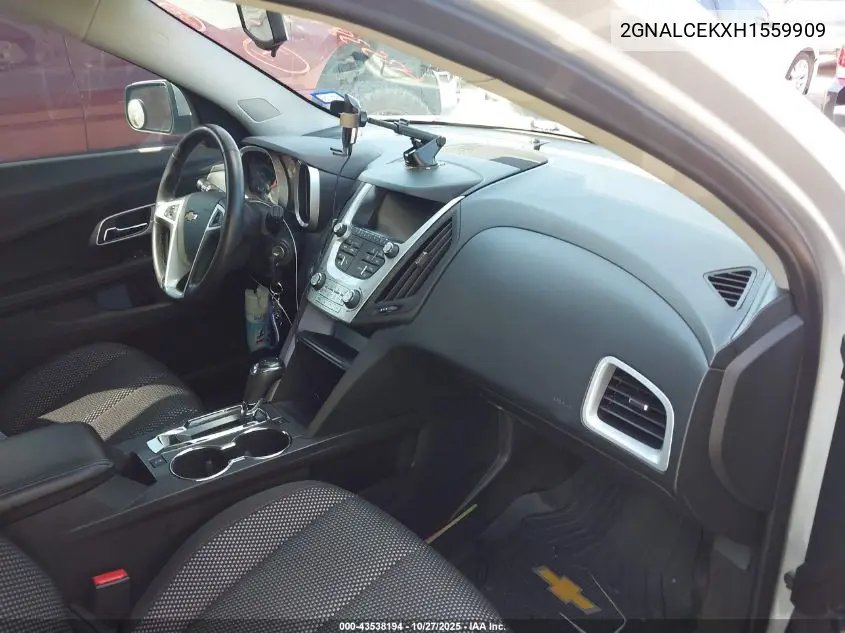 2GNALCEKXH1559909 2017 Chevrolet Equinox Lt