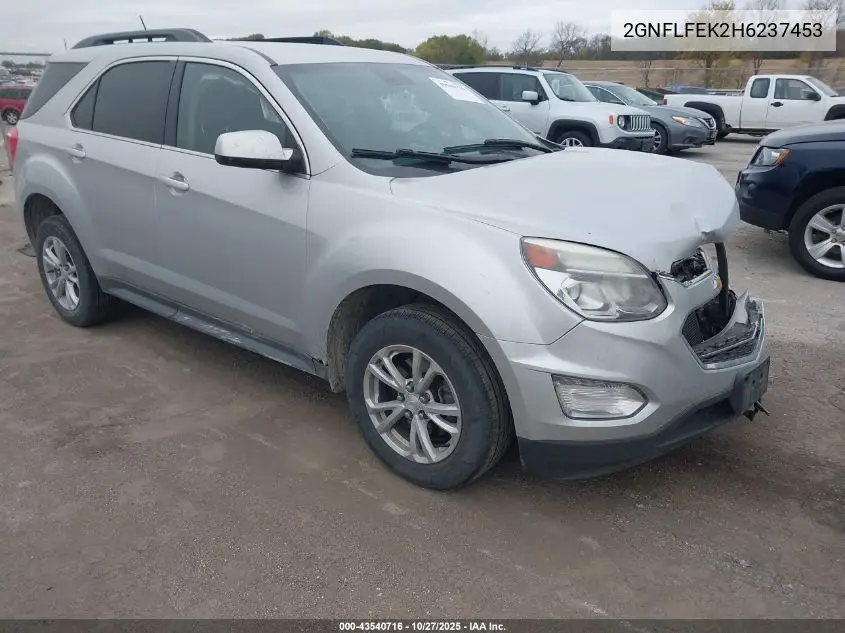 2GNFLFEK2H6237453 2017 Chevrolet Equinox Lt