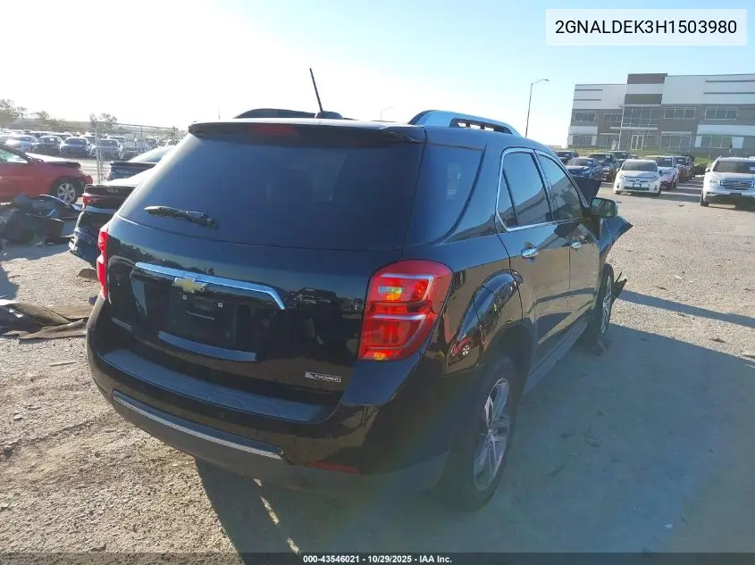 2GNALDEK3H1503980 2017 Chevrolet Equinox Premier