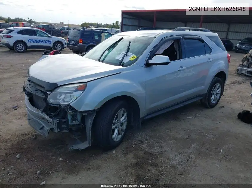 2GNFLFEKXH6268482 2017 Chevrolet Equinox Lt