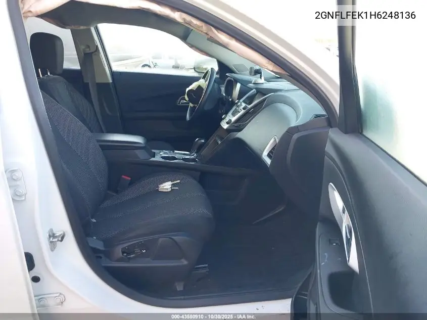 2GNFLFEK1H6248136 2017 Chevrolet Equinox Lt