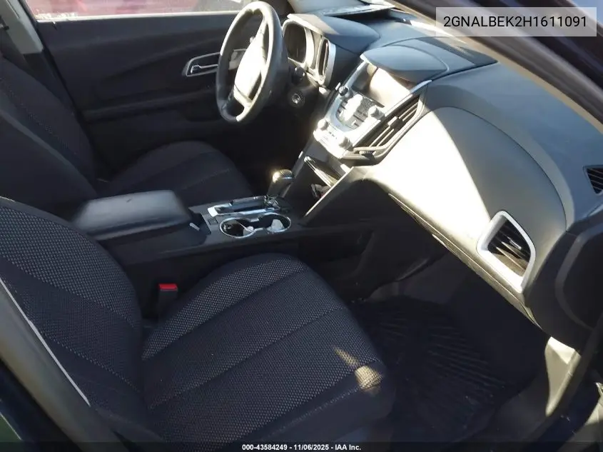 2GNALBEK2H1611091 2017 Chevrolet Equinox Ls