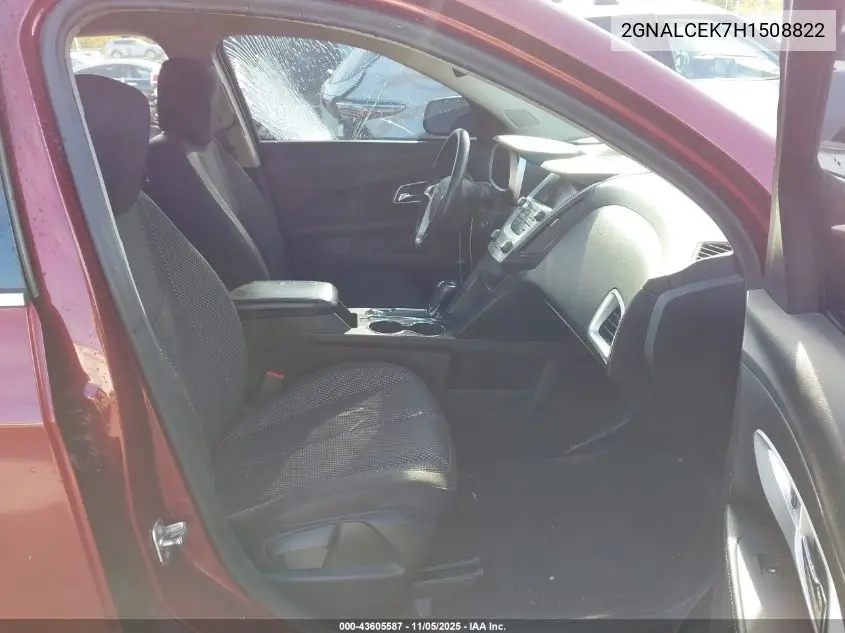 2GNALCEK7H1508822 2017 Chevrolet Equinox Lt