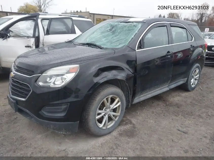 2GNFLEEKXH6293103 2017 Chevrolet Equinox Ls