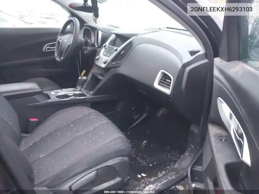 2GNFLEEKXH6293103 2017 Chevrolet Equinox Ls