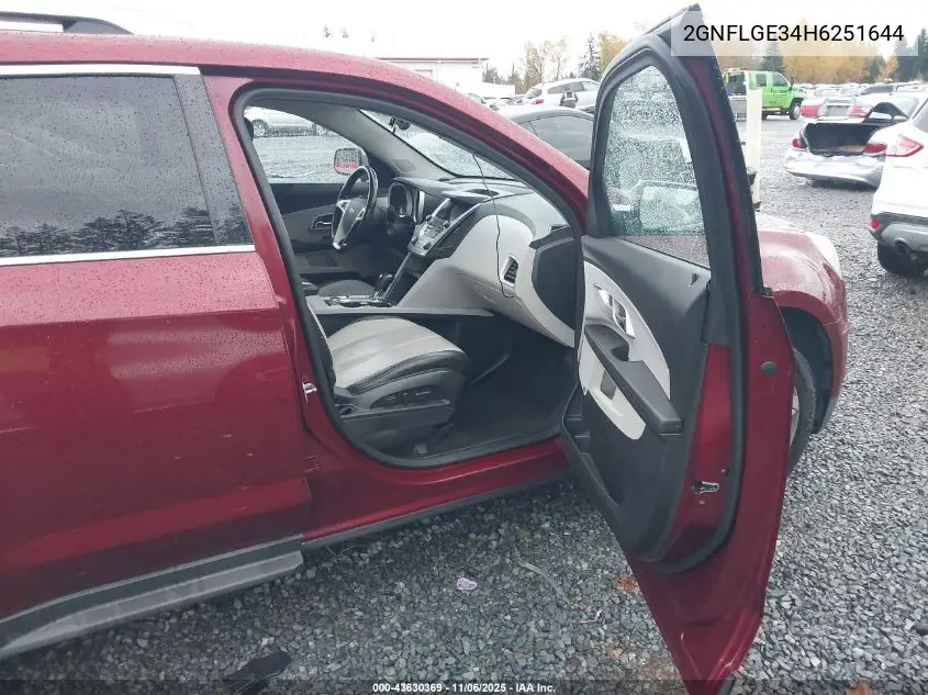 2GNFLGE34H6251644 2017 Chevrolet Equinox Premier