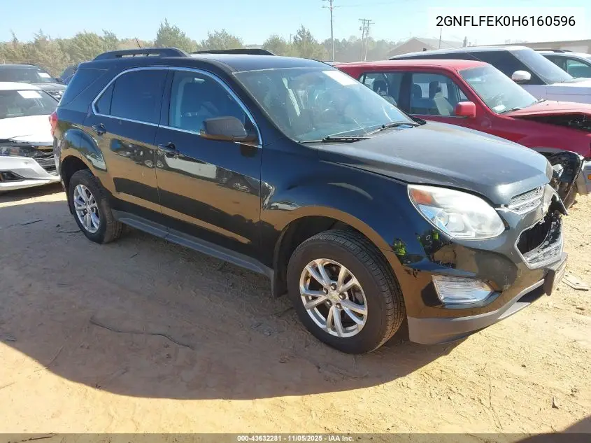 2GNFLFEK0H6160596 2017 Chevrolet Equinox Lt