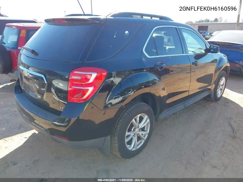 2GNFLFEK0H6160596 2017 Chevrolet Equinox Lt