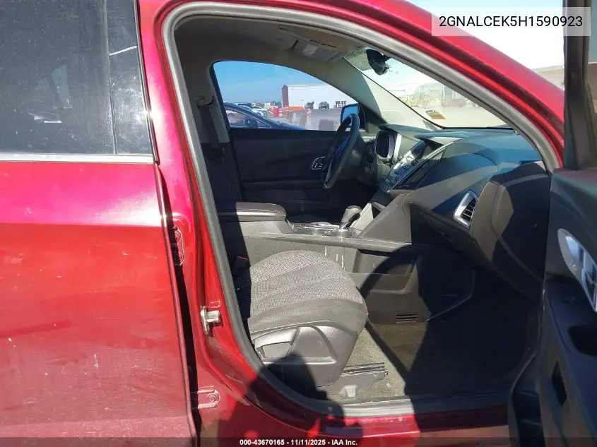 2GNALCEK5H1590923 2017 Chevrolet Equinox Lt