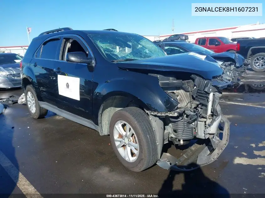 2GNALCEK8H1607231 2017 Chevrolet Equinox Lt