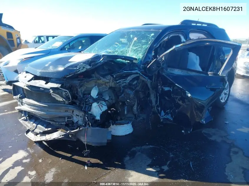 2GNALCEK8H1607231 2017 Chevrolet Equinox Lt