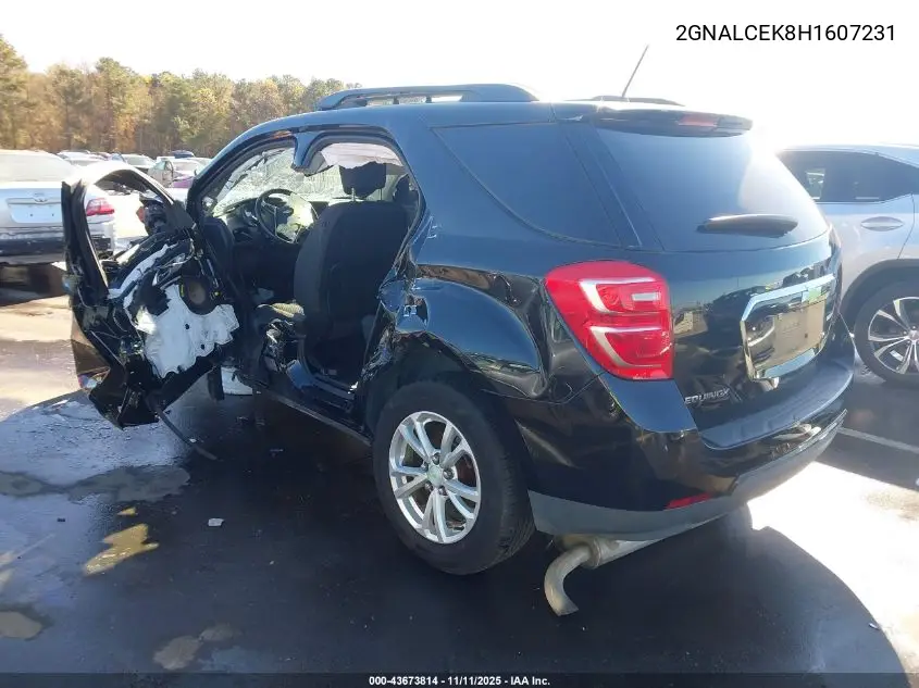 2GNALCEK8H1607231 2017 Chevrolet Equinox Lt