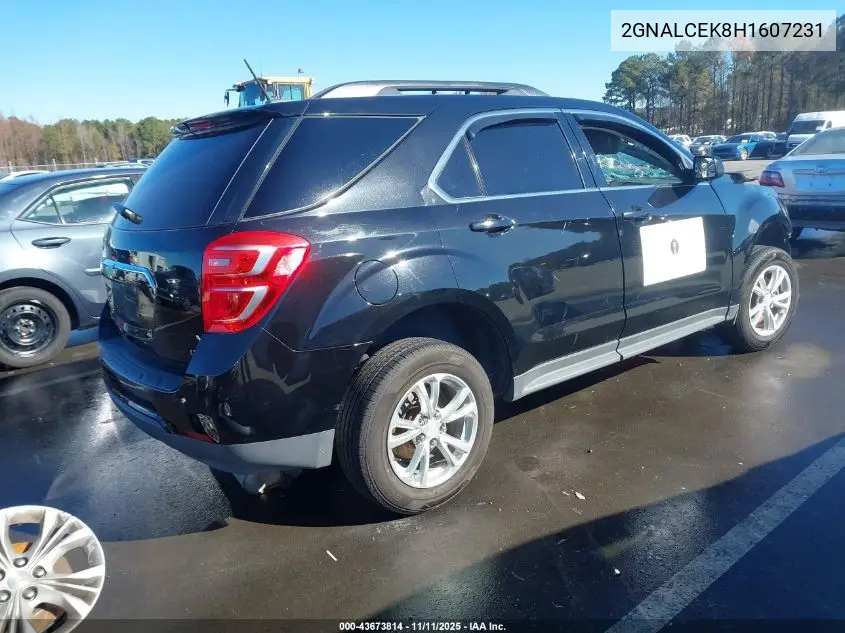 2GNALCEK8H1607231 2017 Chevrolet Equinox Lt