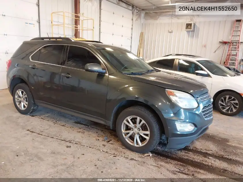 2GNALCEK4H1552650 2017 Chevrolet Equinox Lt