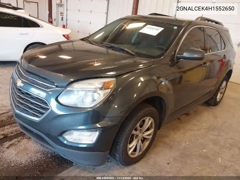 2GNALCEK4H1552650 2017 Chevrolet Equinox Lt
