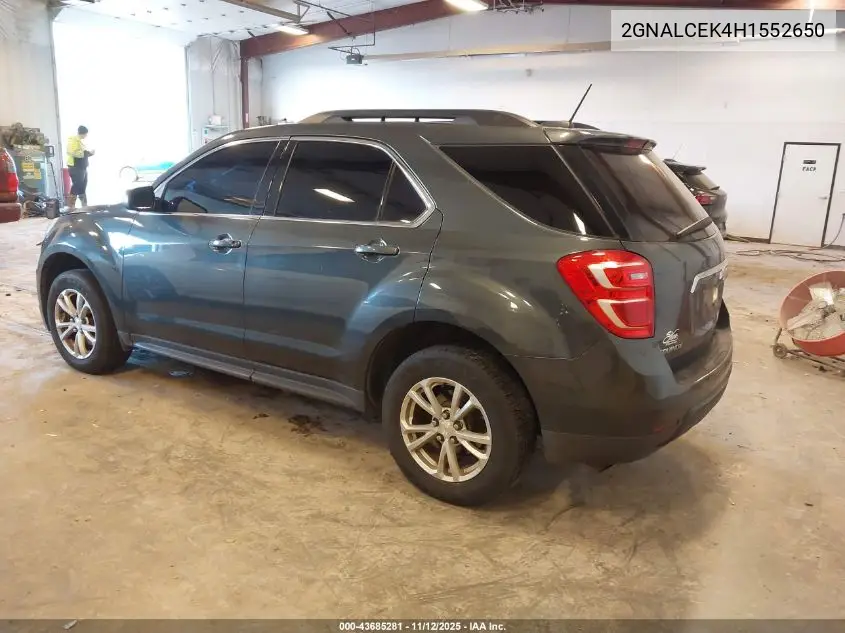 2GNALCEK4H1552650 2017 Chevrolet Equinox Lt