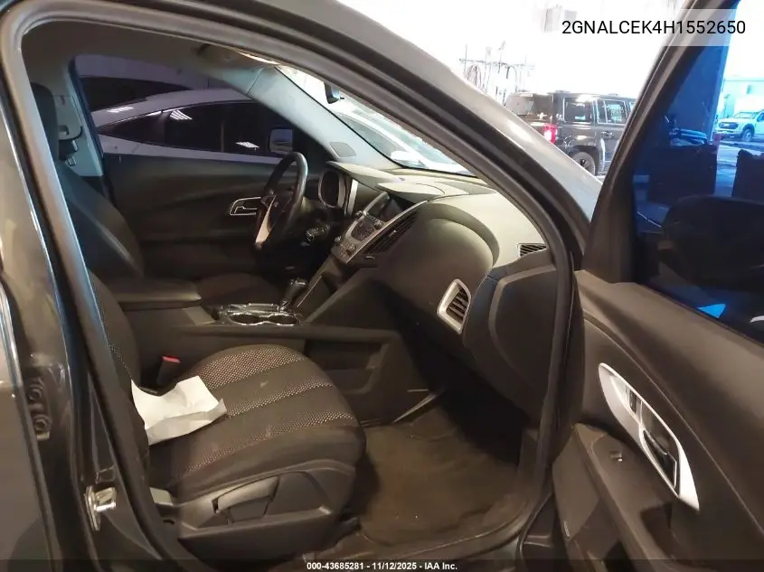 2GNALCEK4H1552650 2017 Chevrolet Equinox Lt
