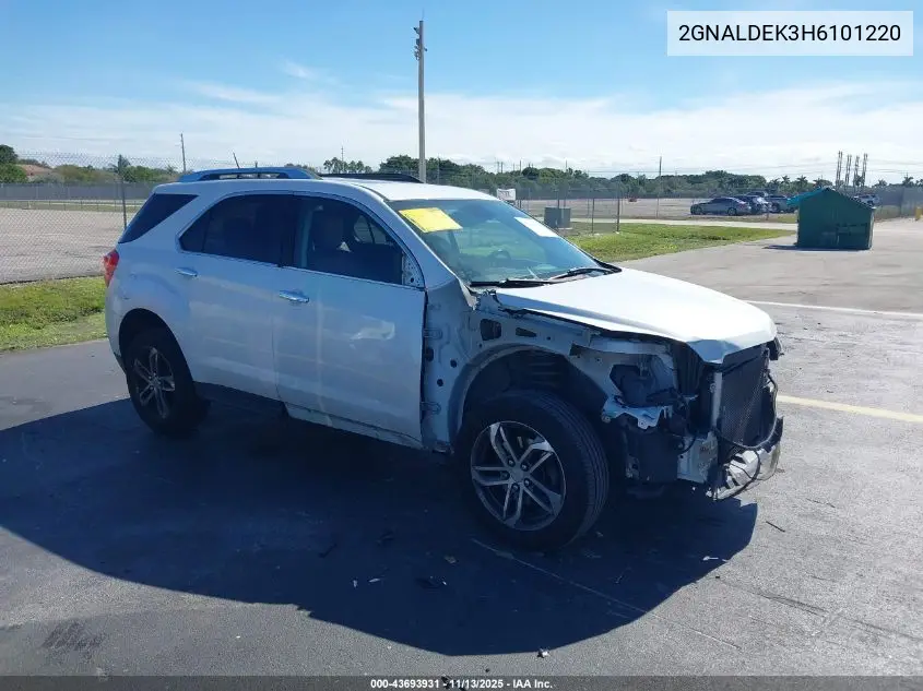 2GNALDEK3H6101220 2017 Chevrolet Equinox Premier
