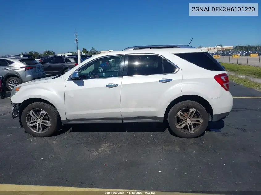 2GNALDEK3H6101220 2017 Chevrolet Equinox Premier