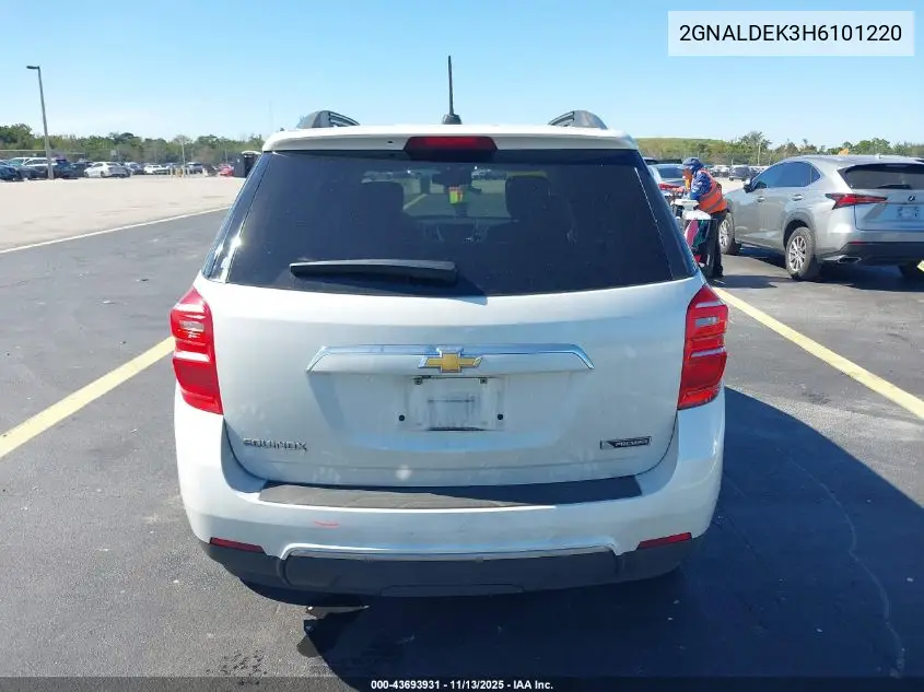 2GNALDEK3H6101220 2017 Chevrolet Equinox Premier