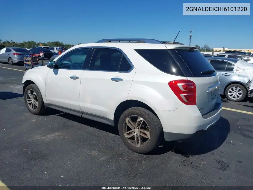 2GNALDEK3H6101220 2017 Chevrolet Equinox Premier