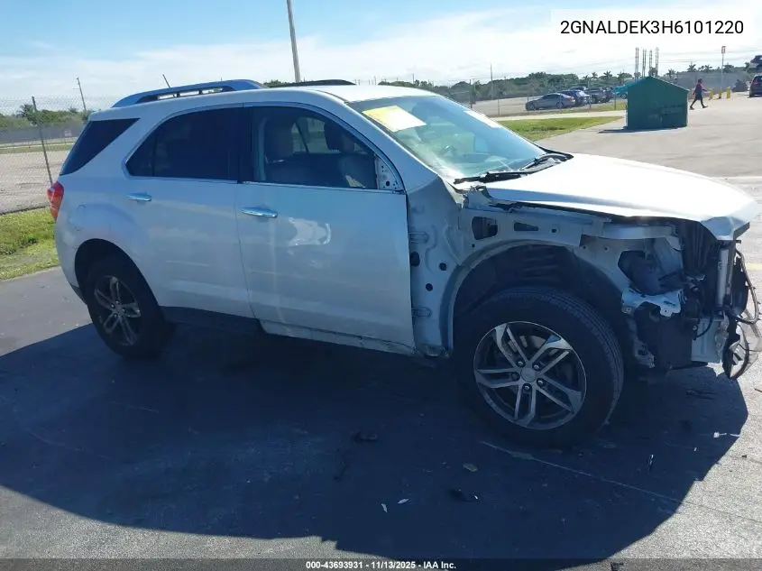 2GNALDEK3H6101220 2017 Chevrolet Equinox Premier