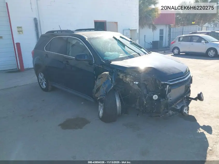 2GNALCEK6H6220275 2017 Chevrolet Equinox Lt