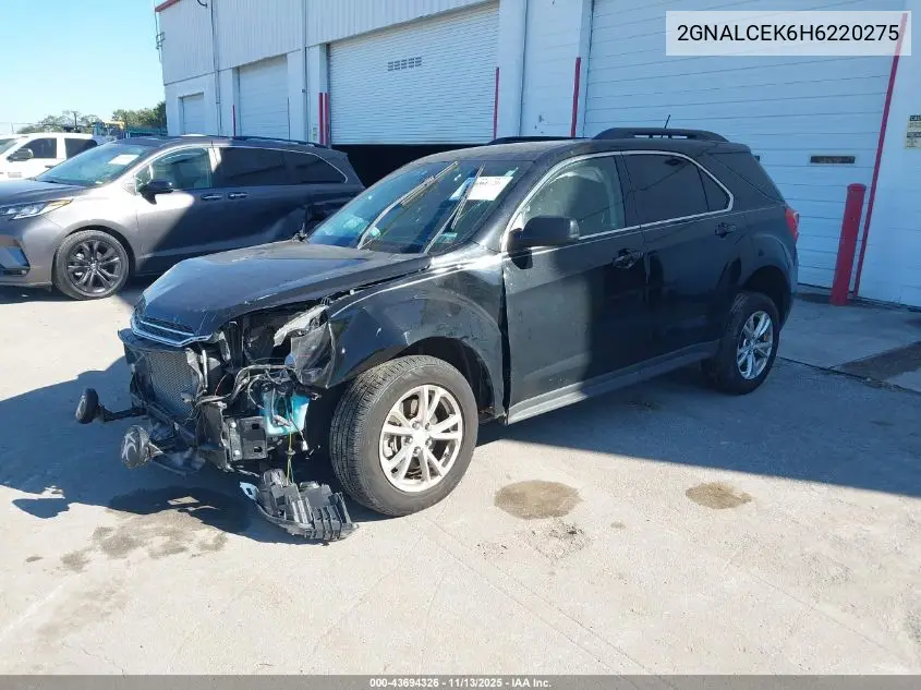 2GNALCEK6H6220275 2017 Chevrolet Equinox Lt