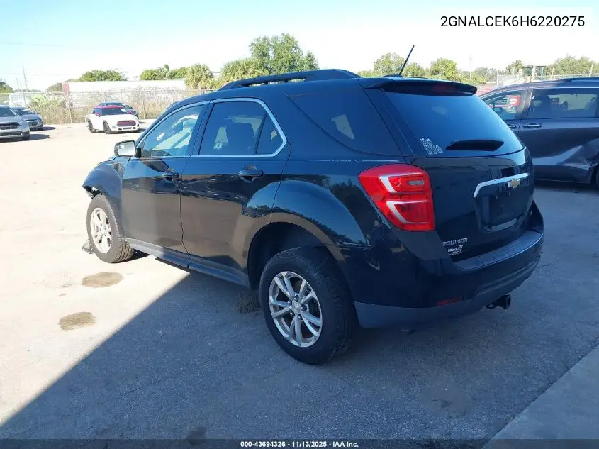 2GNALCEK6H6220275 2017 Chevrolet Equinox Lt