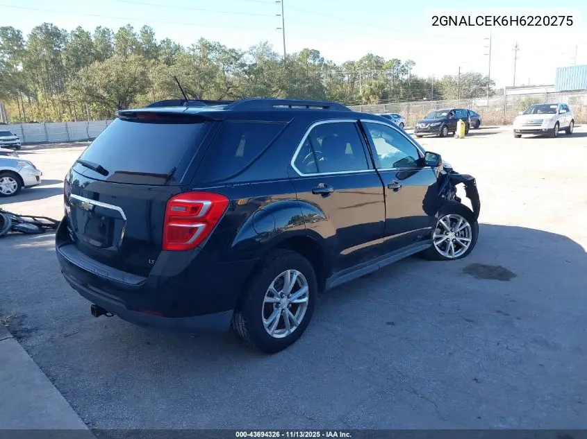 2GNALCEK6H6220275 2017 Chevrolet Equinox Lt