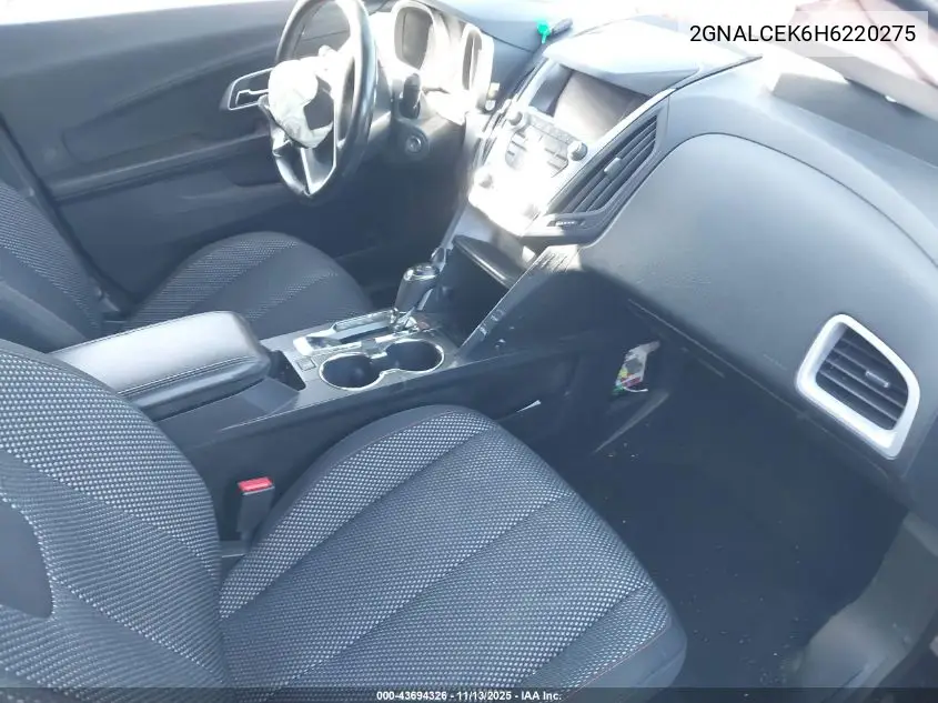 2GNALCEK6H6220275 2017 Chevrolet Equinox Lt