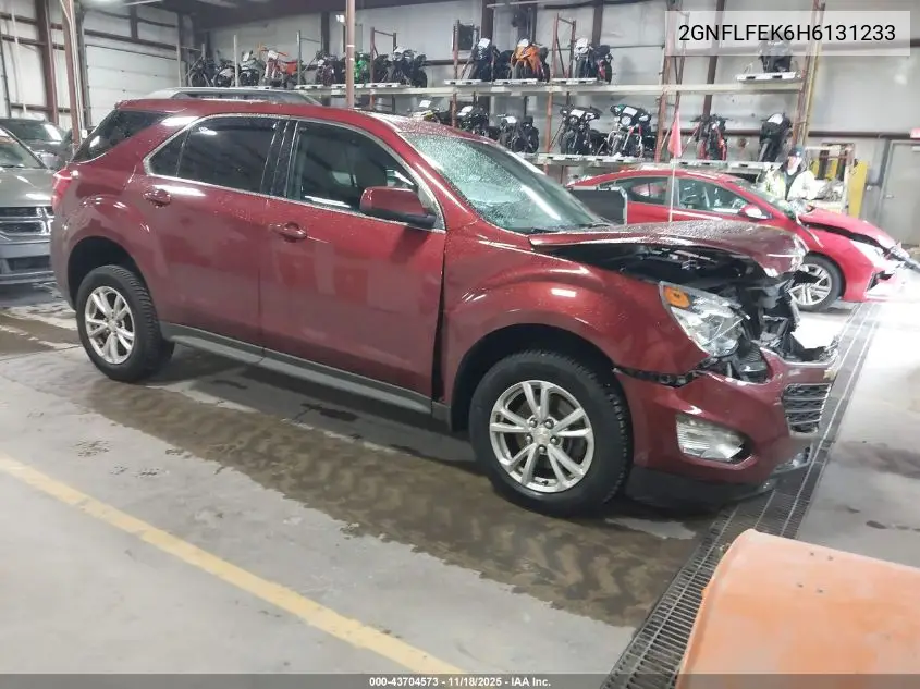 2GNFLFEK6H6131233 2017 Chevrolet Equinox Lt