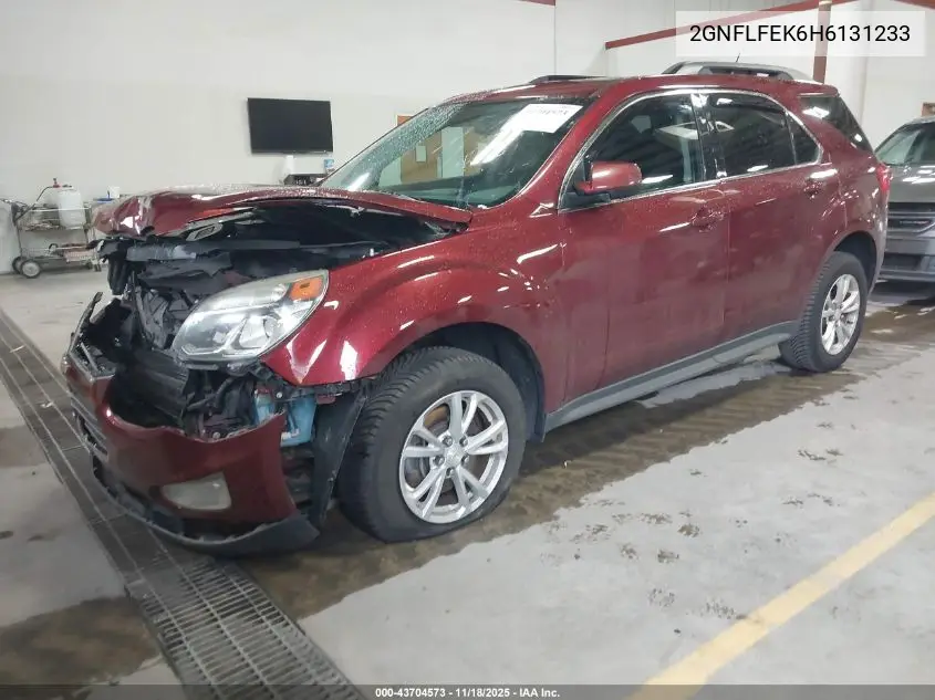 2GNFLFEK6H6131233 2017 Chevrolet Equinox Lt