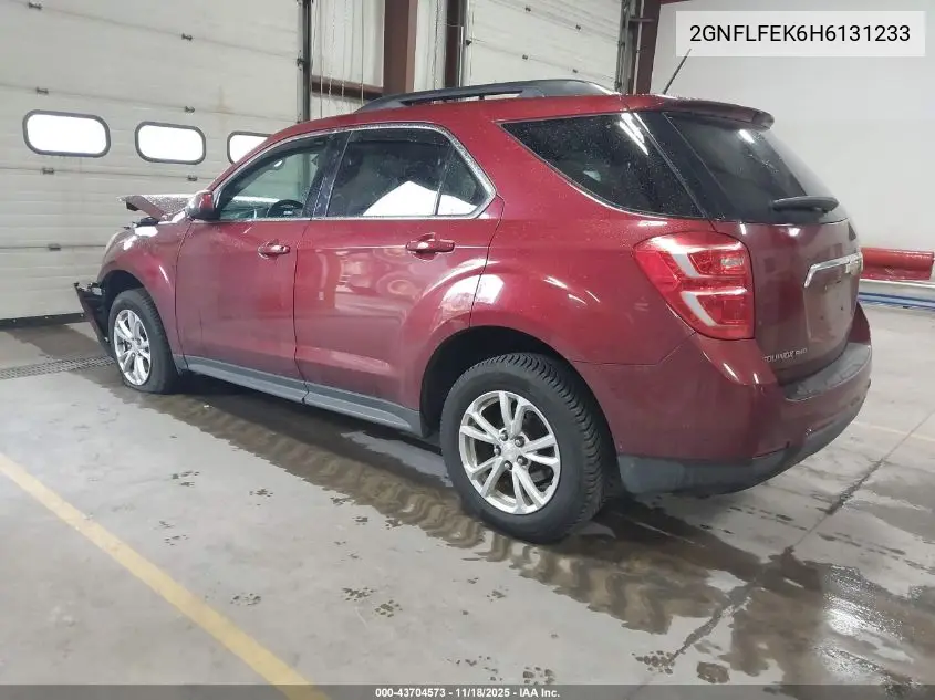 2GNFLFEK6H6131233 2017 Chevrolet Equinox Lt