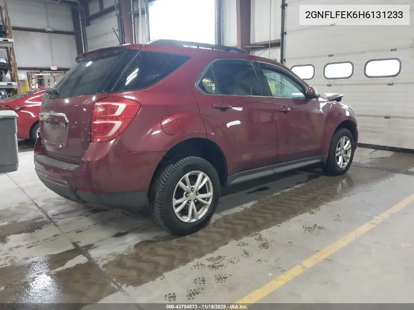 2GNFLFEK6H6131233 2017 Chevrolet Equinox Lt
