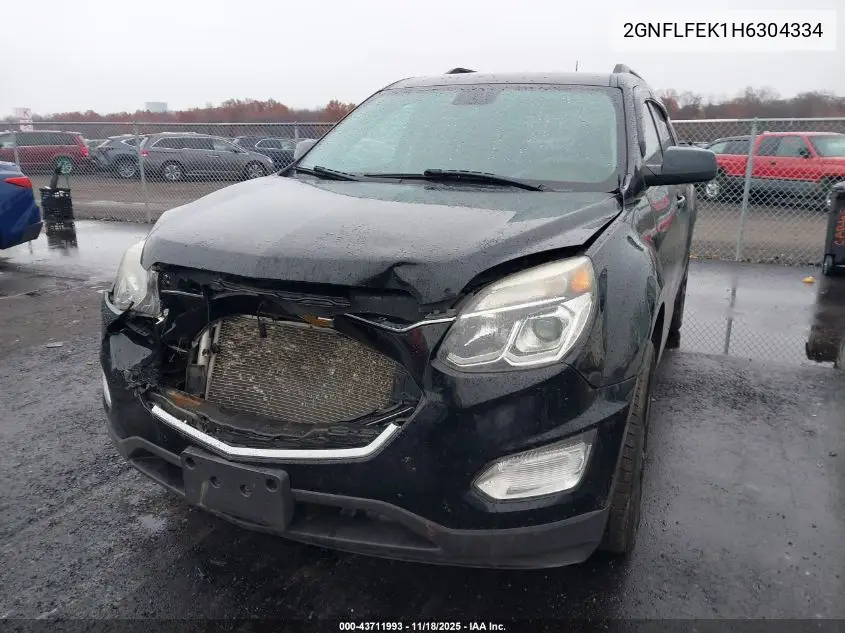 2GNFLFEK1H6304334 2017 Chevrolet Equinox Lt