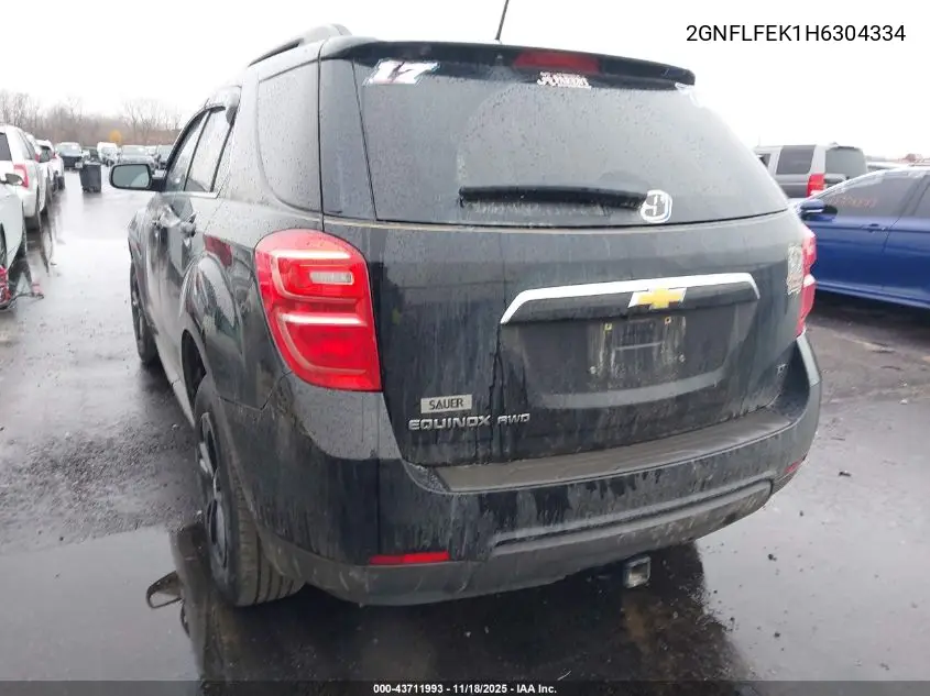 2GNFLFEK1H6304334 2017 Chevrolet Equinox Lt