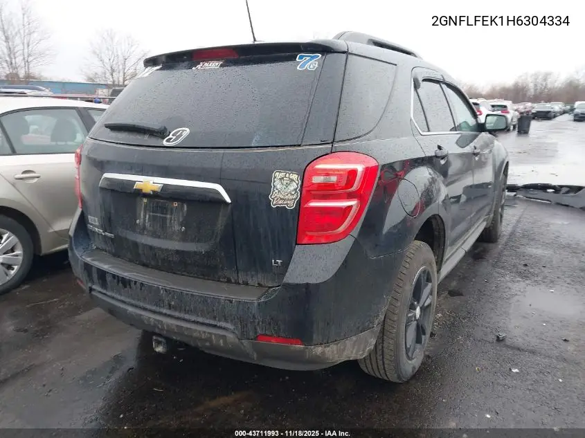 2GNFLFEK1H6304334 2017 Chevrolet Equinox Lt