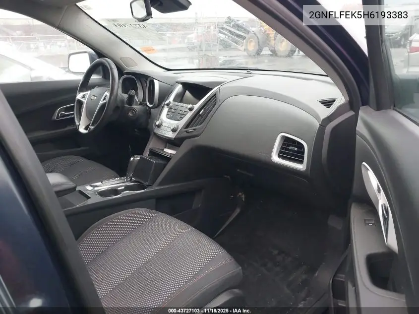 2GNFLFEK5H6193383 2017 Chevrolet Equinox Lt