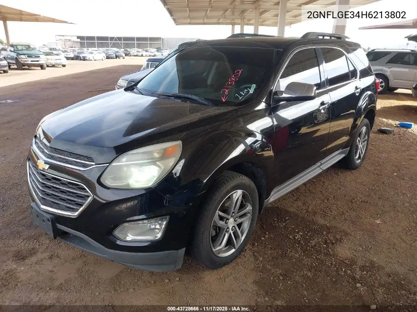2GNFLGE34H6213802 2017 Chevrolet Equinox Premier