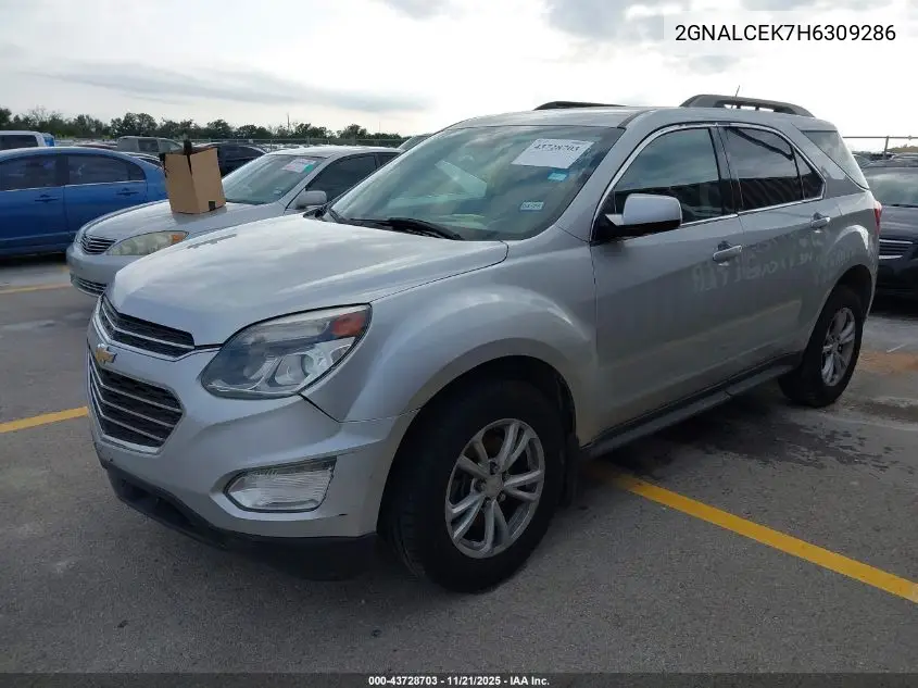2GNALCEK7H6309286 2017 Chevrolet Equinox Lt
