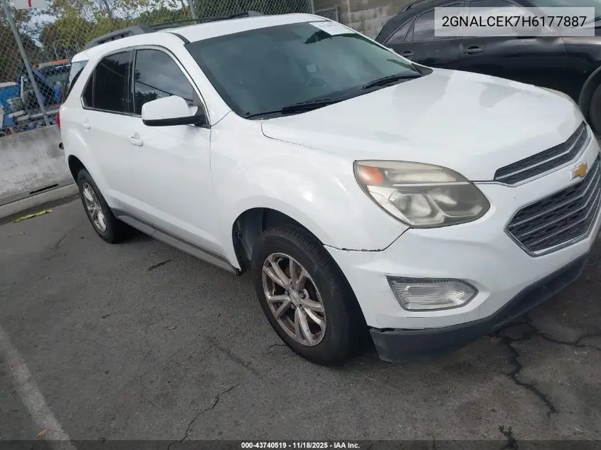 2GNALCEK7H6177887 2017 Chevrolet Equinox Lt