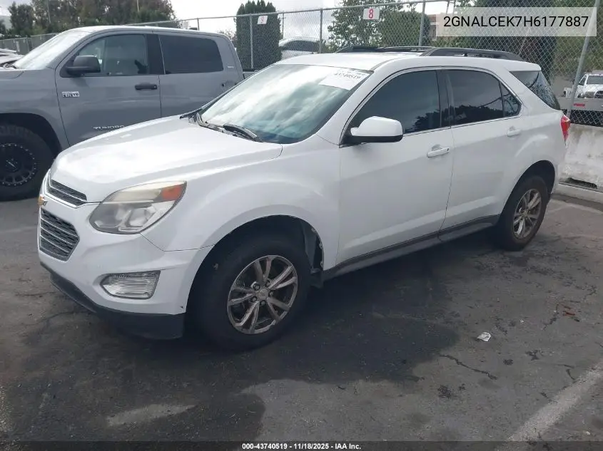 2GNALCEK7H6177887 2017 Chevrolet Equinox Lt