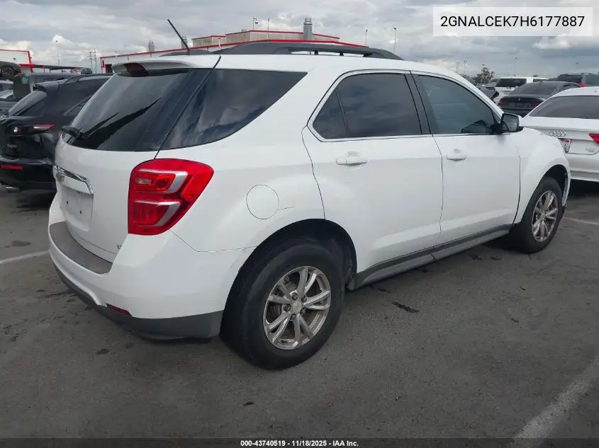 2GNALCEK7H6177887 2017 Chevrolet Equinox Lt