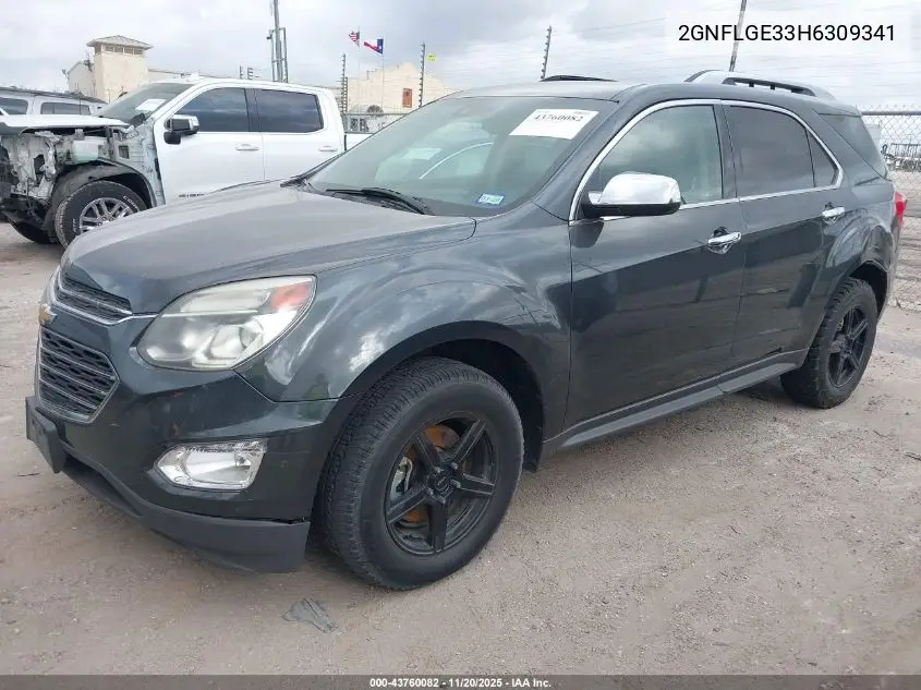 2GNFLGE33H6309341 2017 Chevrolet Equinox Premier