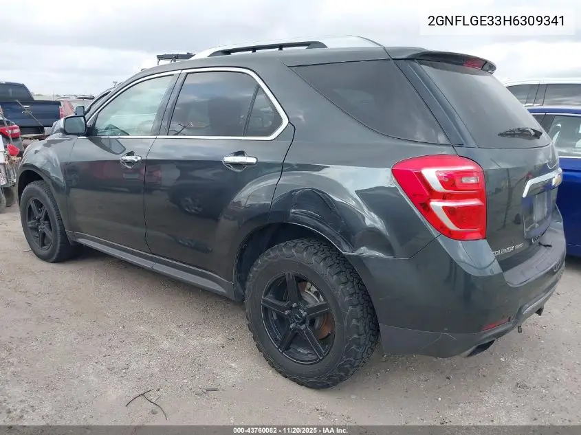 2GNFLGE33H6309341 2017 Chevrolet Equinox Premier