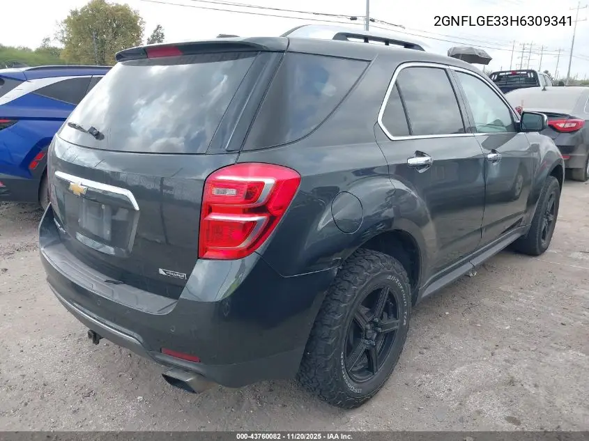 2GNFLGE33H6309341 2017 Chevrolet Equinox Premier