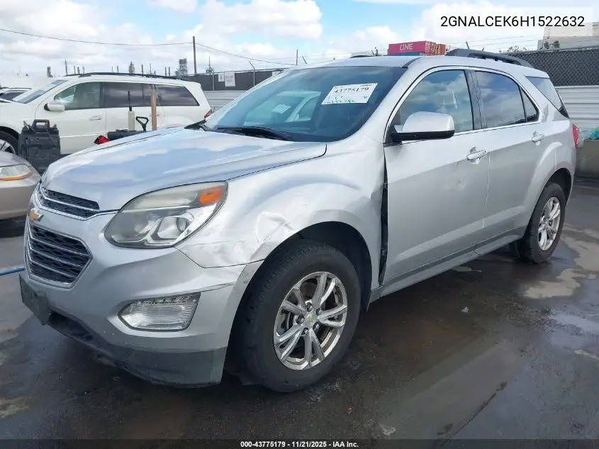 2GNALCEK6H1522632 2017 Chevrolet Equinox Lt
